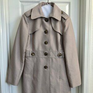 Kenneth Cole Trench Coat Size M ~ Like New!